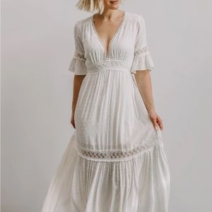 Baltic Born Rayne Deep V Maxi Dress - Medium